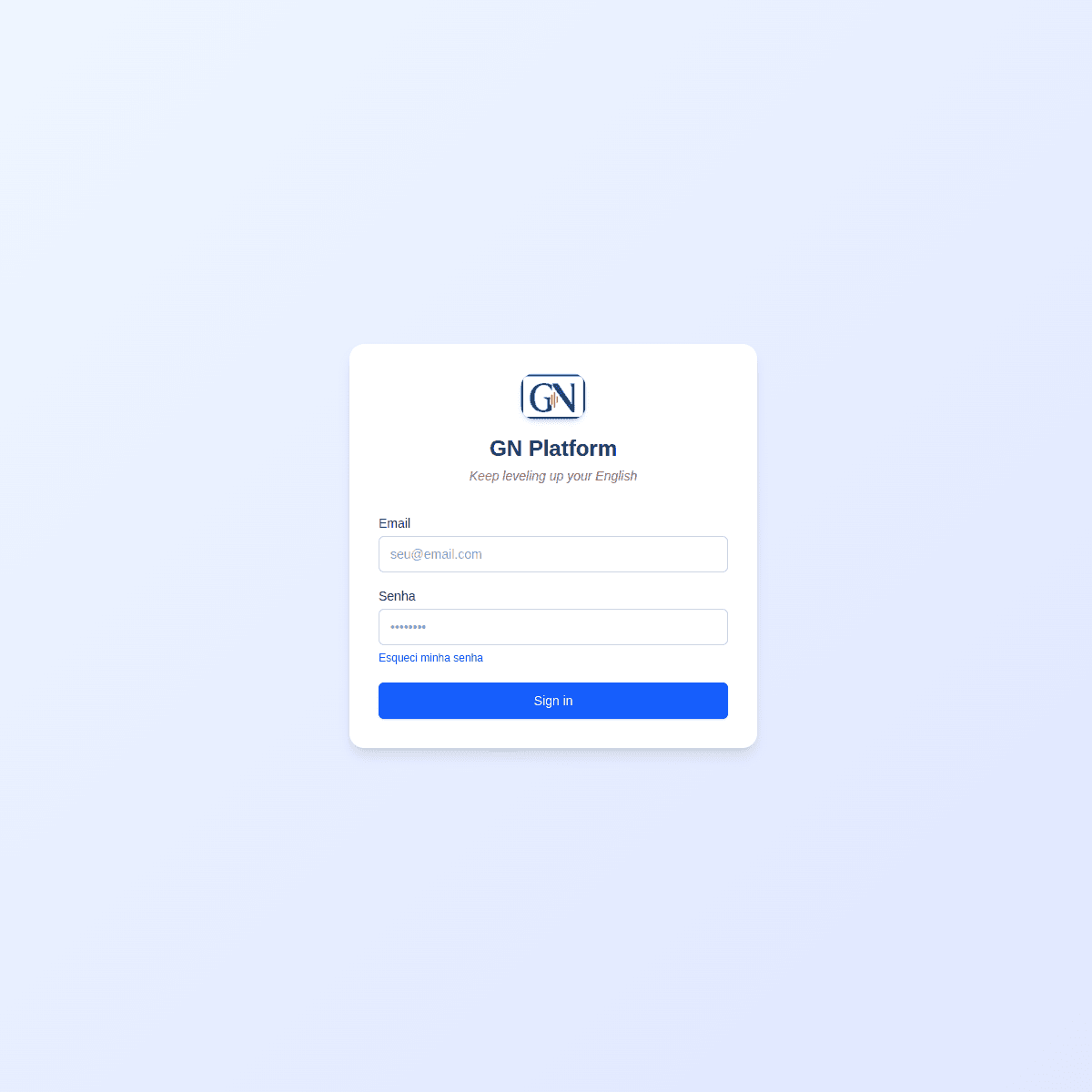 Print do site GN Platform